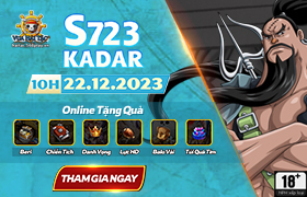 10h - 22.12: Ra mắt máy chủ S723.Kadar